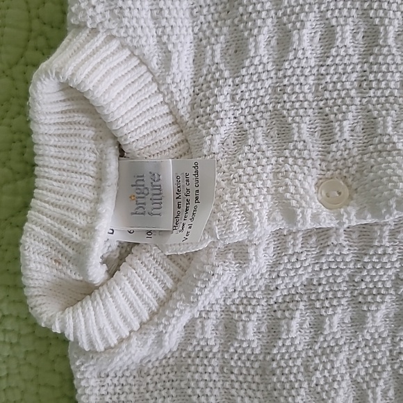 Bright Future Hand knit Sweater, Hat & Bootie Set - Picture 6 of 7